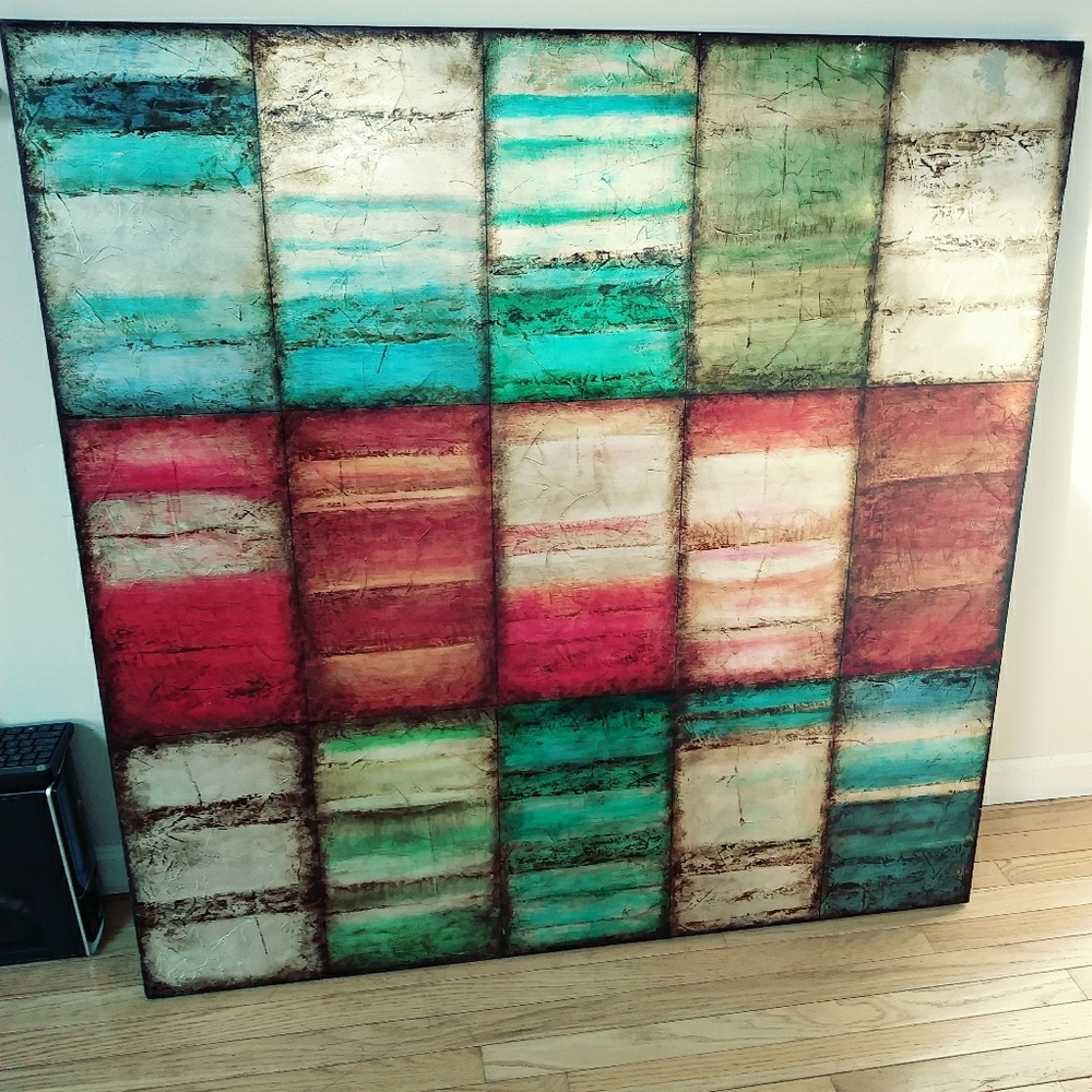 4'x4' canvas painting